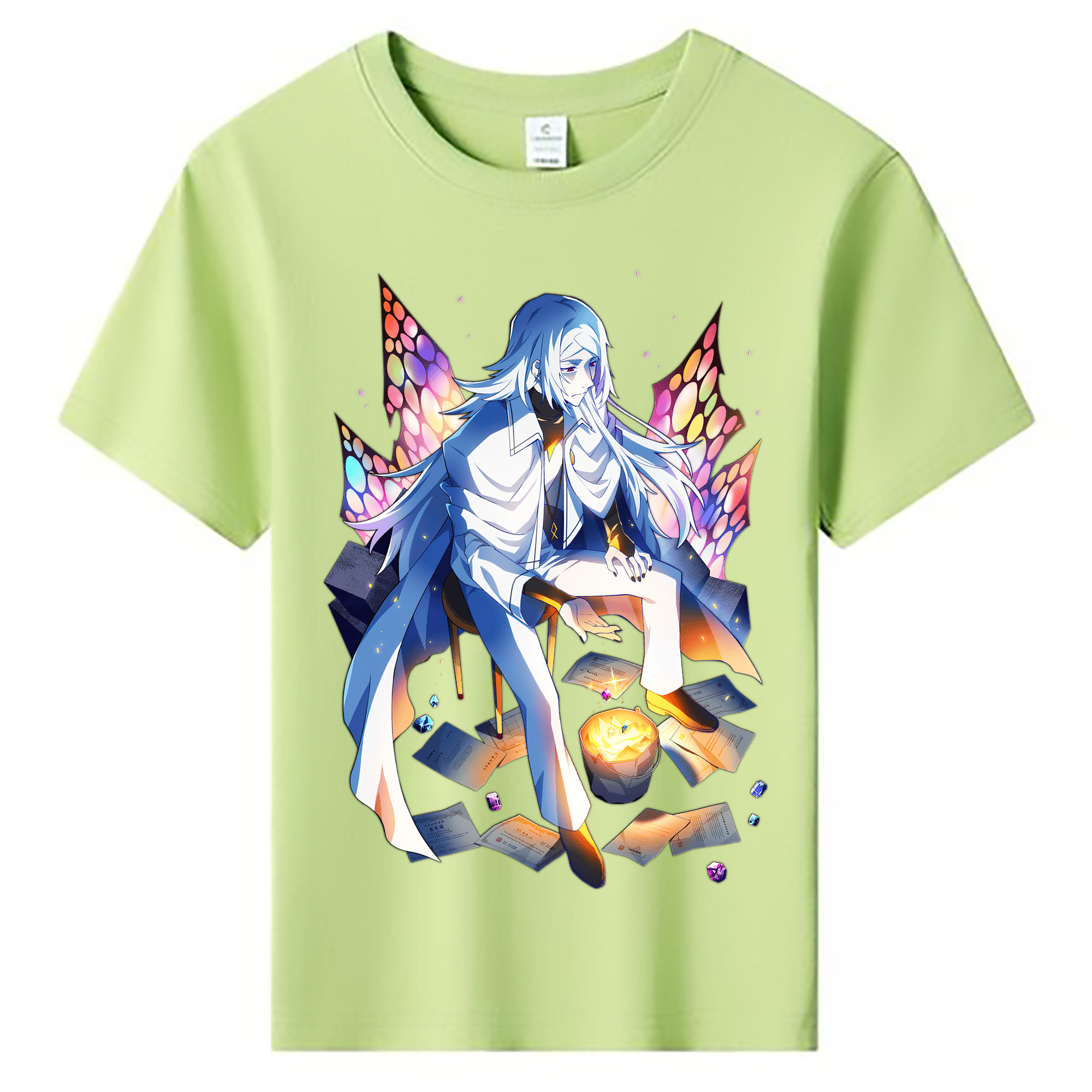 （画像用） 文豪ストレイドッグス Bungo Stray Dogs 綿100％キッズTシャツ（フロントプリント）